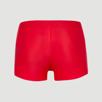 Essentials Cali Racer Badehose | Fiery Red