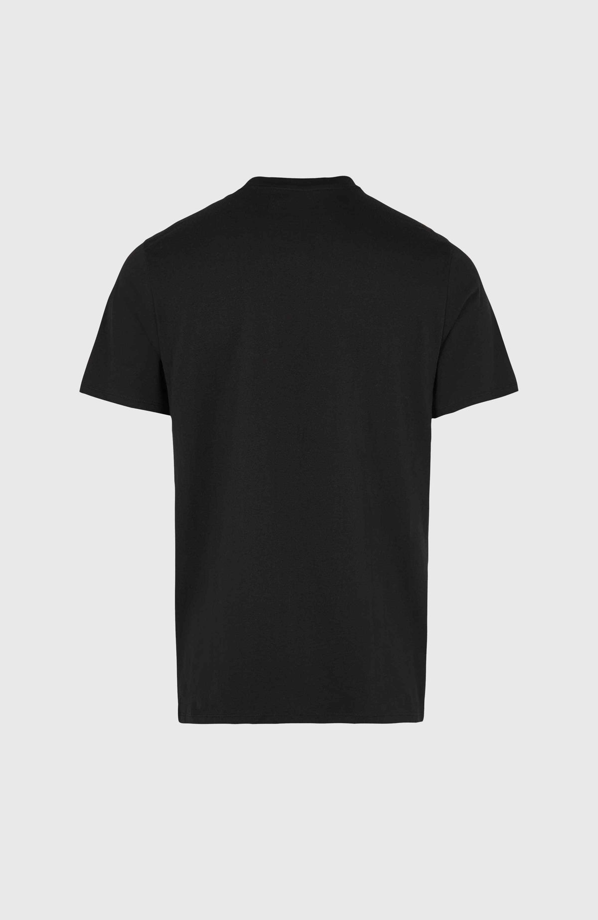 Small Logo T-Shirt für Herren, schwarz, freigestellt von hinten