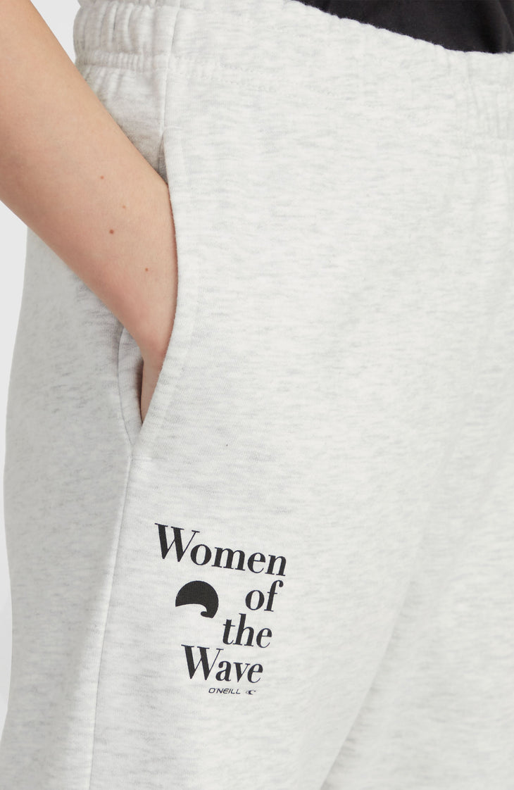 Women of the Wave Jogginghose | White Melange