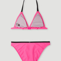 Essentials Triangel-Bikini-Set | Rosa Shocking
