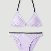 Essentials Triangel-Bikini-Set | Purple Rose