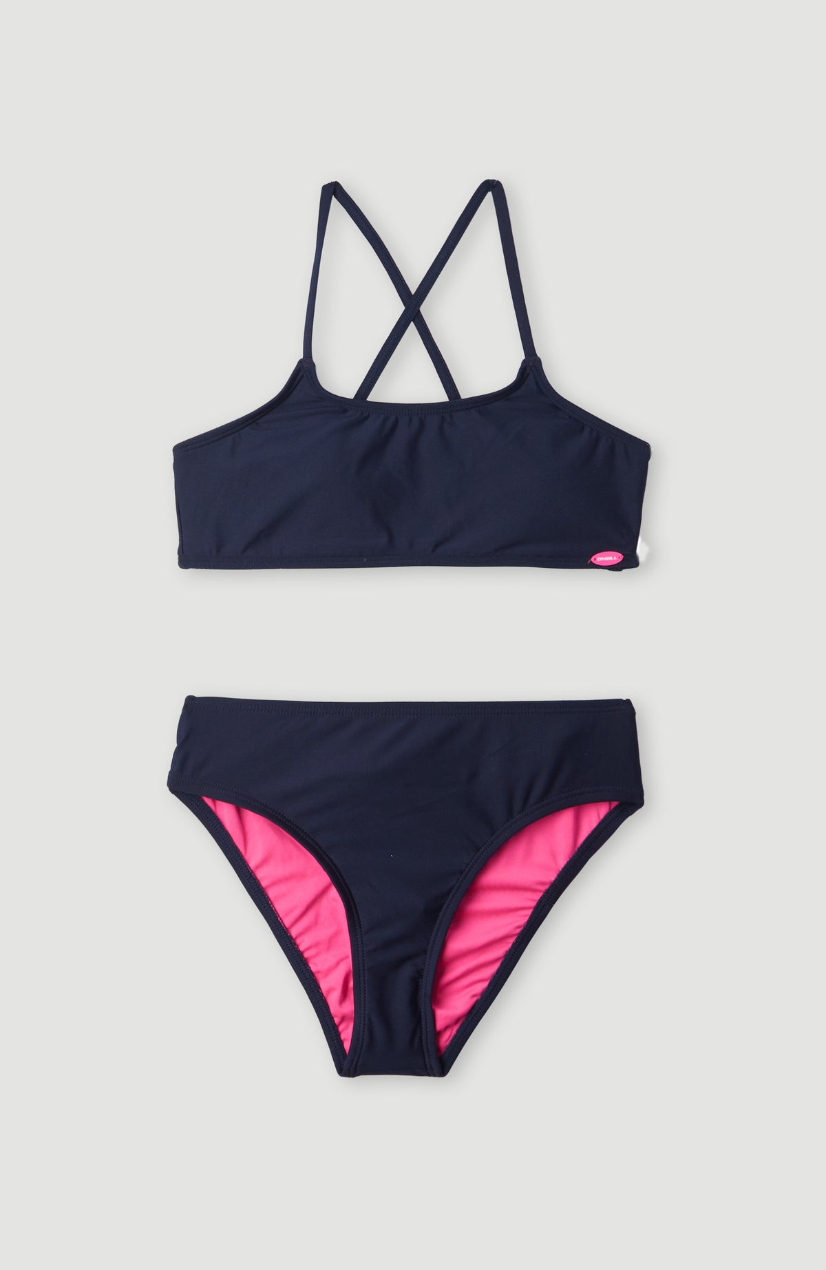 Essentials Bralette-Bikini-Set | Peacoat