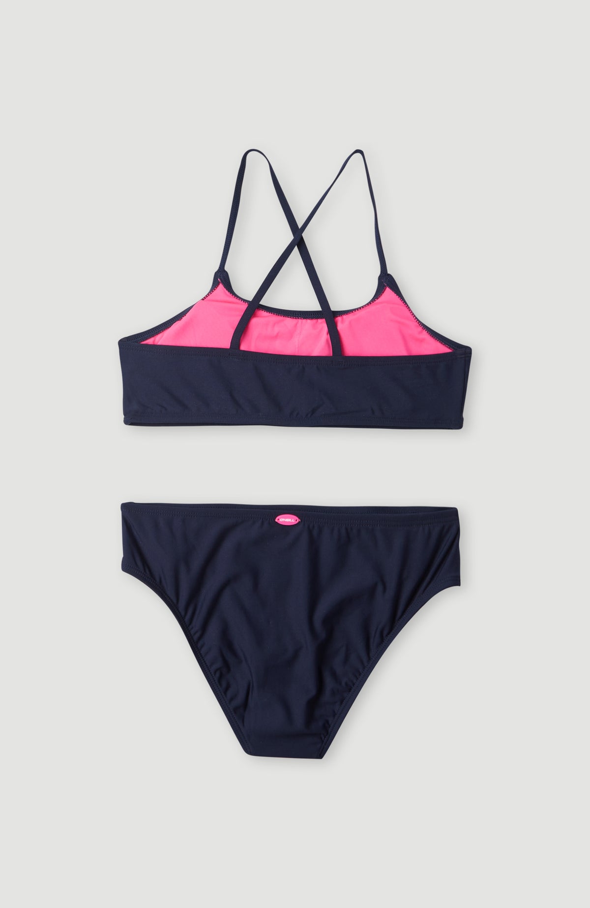Essentials Bralette-Bikini-Set | Peacoat