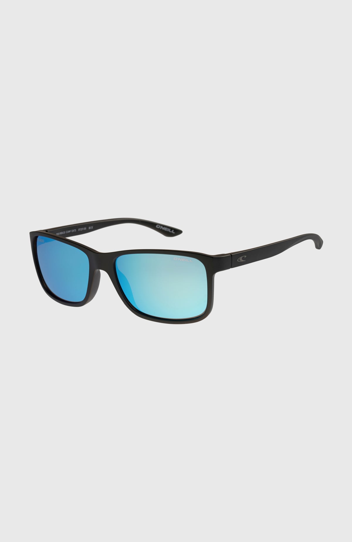 9058 Sonnenbrille für Damen, schwarz, freigestellt von schräg vorne