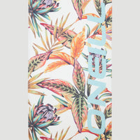Seacoast Handtuch | White Tropical Flower