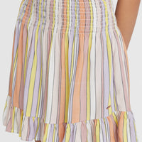 Lilia Smocked Kleid | Multi Stripe