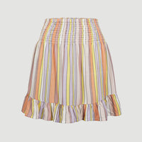 Lilia Smocked Kleid | Multi Stripe