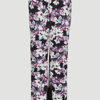 Glamour Insulated Skihose | Blue Ice Flower