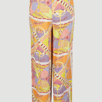 Malia Strandhose | Yellow Scarf Print