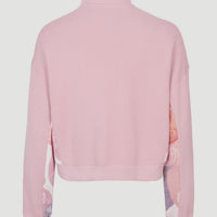 Global Amaryllis Half Zip Sweatshirt | Bleached Mauve