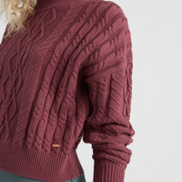 Cable Knit Pullover | Nocturne