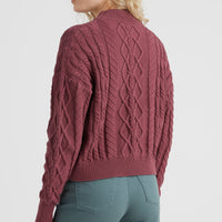 Cable Knit Pullover | Nocturne