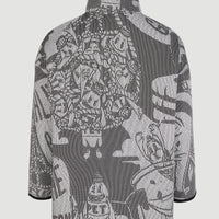 BYBORRE X O'Neill Knit Sweatshirt Jacke | Black Oyster