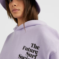 Future Surf Kapuzenpullover | Purple Rose