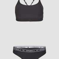 Sport Bralette Bikini Set | Black Out