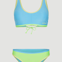 Iris Cruz Bikini Set | Bachelor Button Colour Block
