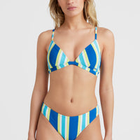 Alia Cruz Bikini Set | Blue Towel Stripe