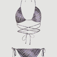 Kat Becca Women of the Wave Triangel Bikini Set | Grey Tie Dye
