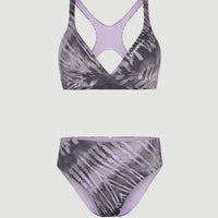 Hyperfreak Women of the Wave Bikini Set | Grey Tie Dye