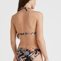 Marga - Rita Bikini Set | Black Tropical Flower