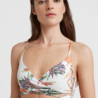 Baay - Maoi Bikini Set | White Tropical Flower