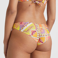 Maoi Bikini Hose | Yellow Scarf Print