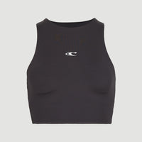 Active Cropped Sports Top | Black Out