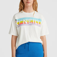Connective Graphic Long T-Shirt | Snow White