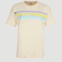 Connective Graphic Long T-Shirt | Bleached Sand