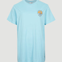 Fairwater Long T-Shirt | Blue Topaz