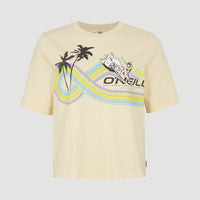 Connective Grafik T-Shirt | Bleached Sand