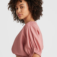 Tidda Woven Crop-Top | Ash Rose