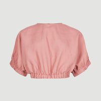 Tidda Woven Crop-Top | Ash Rose