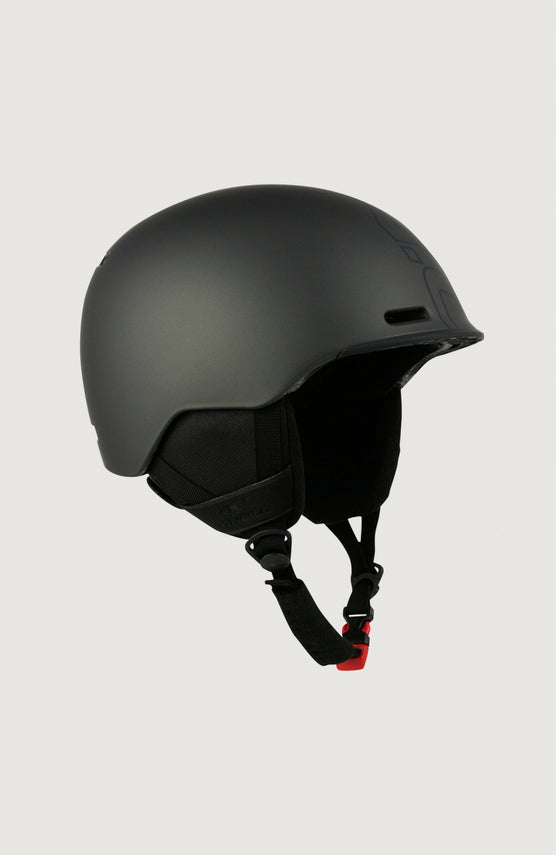O'Neill Core Helmets Helm für Herren, schwarz, freigestellt von schräg vorne