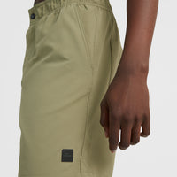 Utility 17'' Hybrid Shorts | Deep Lichen Green