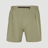 Packable 15'' Hybrid Shorts | Deep Lichen Green