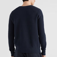 Horizontal Gerippter Pullover | Outer Space