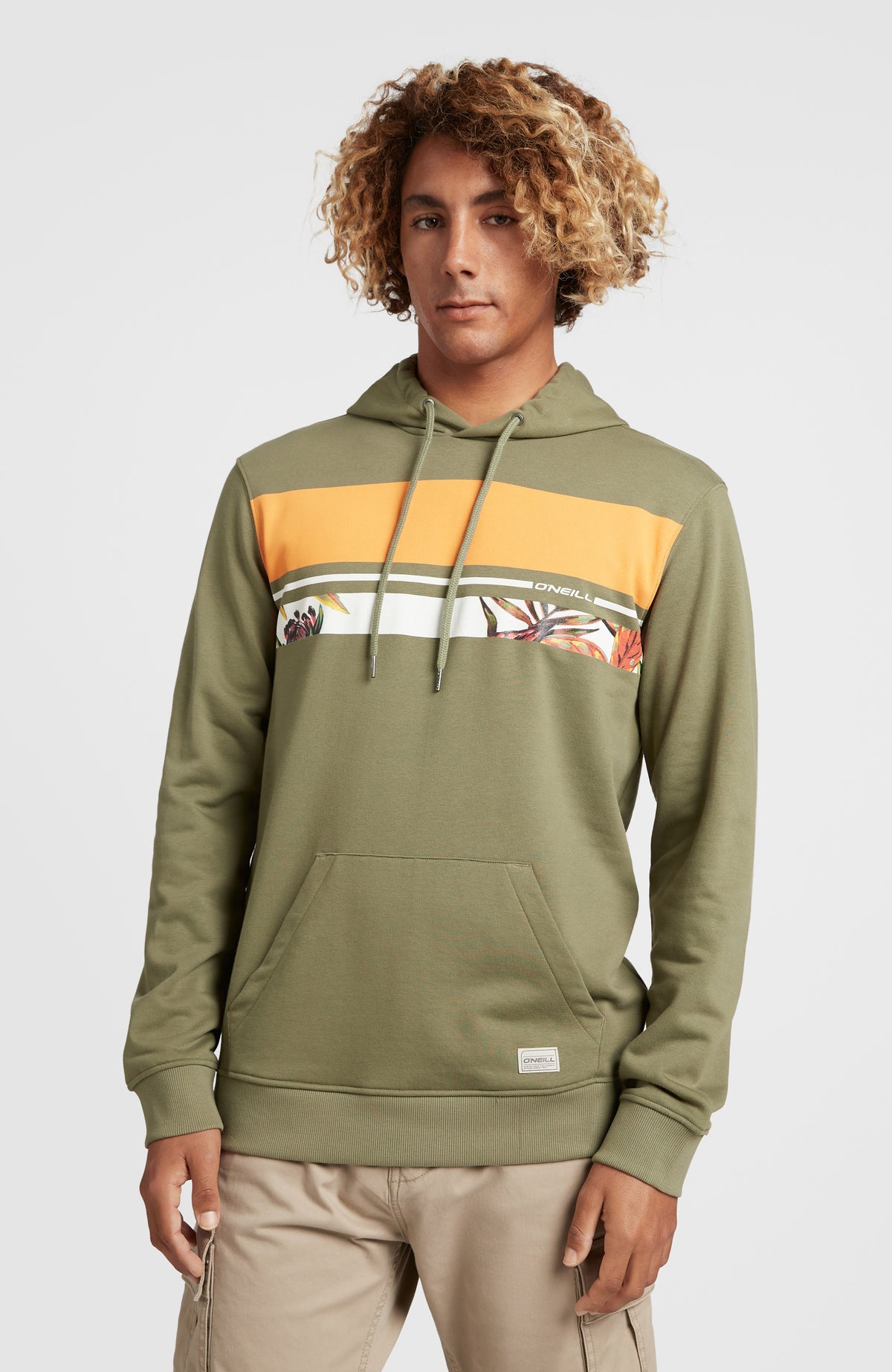 Block Hoodie Deep Lichen Green O Neill