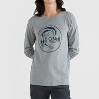 O'Riginal Circle Surfer Langarm T-Shirt | Silver Melee
