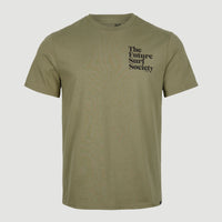Future Surf T-Shirt | Deep Lichen Green