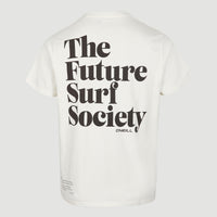 Future Surf Back T-Shirt | Snow White