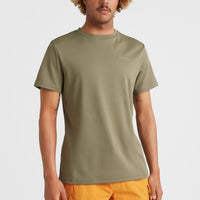 Hybrid Logo T-Shirt | Deep Lichen Green