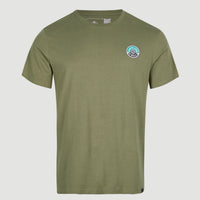 State Emblem T-Shirt | Deep Lichen Green