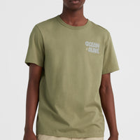 Pacific T-Shirt | Deep Lichen Green