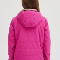 Back-To-School Reversible Jacket | Fuchsia Red