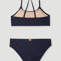 Essentials Bralette-Bikini-Set | Peacoat
