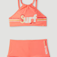 Cali Holiday Bikini | Neon Coral