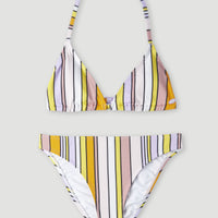 Venice Beach Party Bikini | Multi Stripe