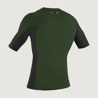 Premium Skins Short Sleeve Rash Guard | Dark Green