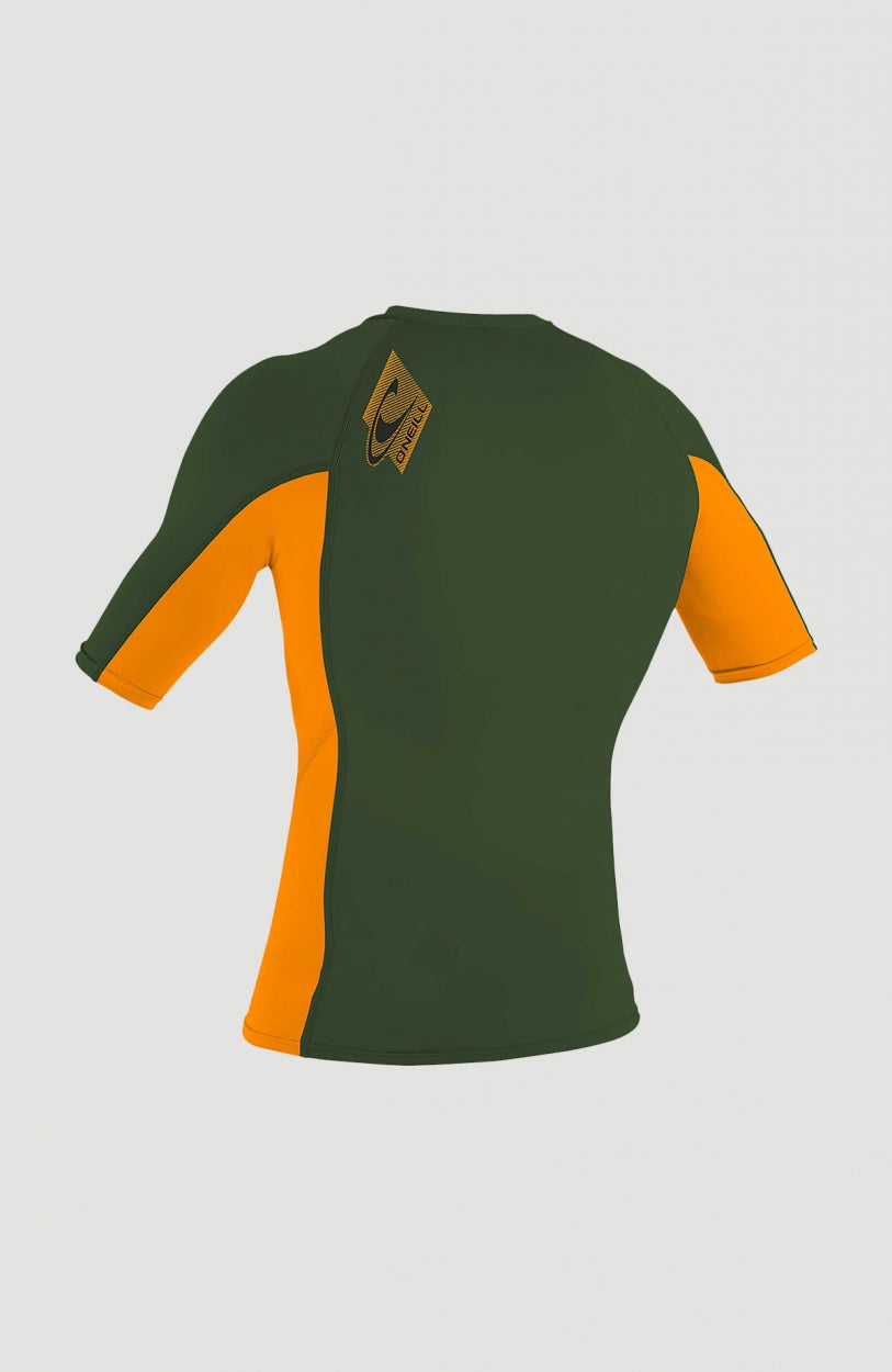 Skins Short Sleeve Crew | Dark Green